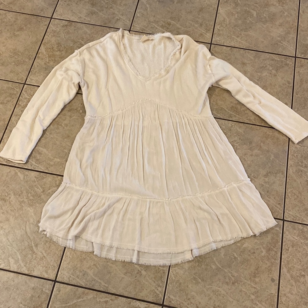 White Crow dress/ tunic Size Large